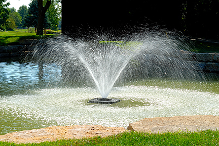 Legacy Fountain Without Center Jet Legacy Fountain With Center Jet