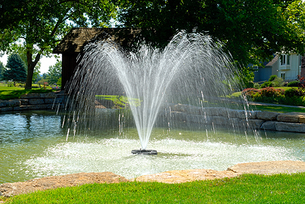 Legacy Fountain B Without Center Jet Legacy Fountain B With Center Jet